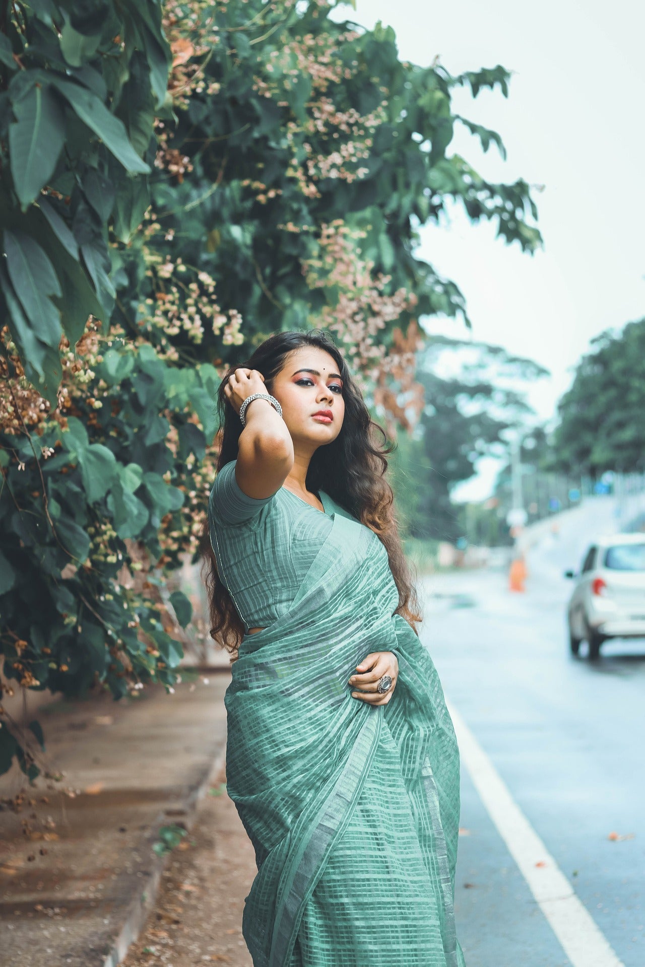 Pure Crepe Silk Sarees